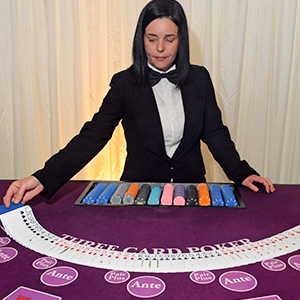 Glasgow Fun Casino Poker Table